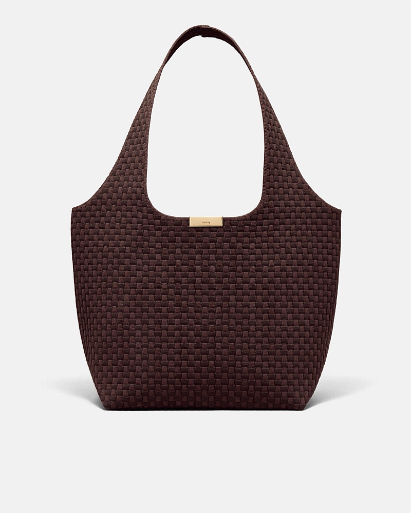 Amelie Basket Tote Bag