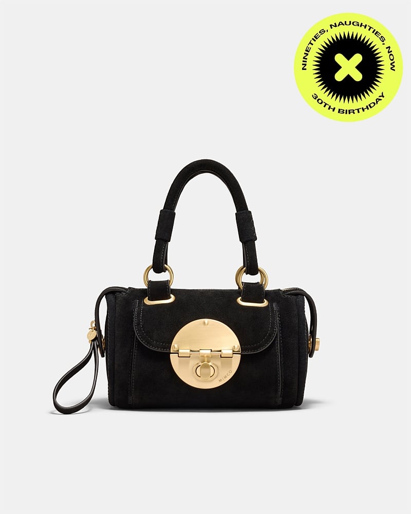 Turnlock Bowler Grab Crossbody Bag