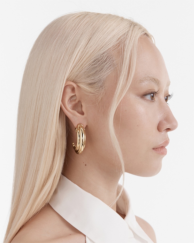 Groove That Soothes Oversized Hoop Earrings