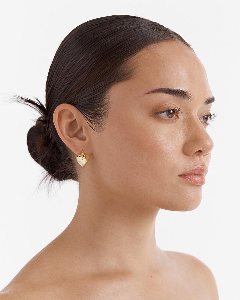 Smitten Heart Stud Earrings