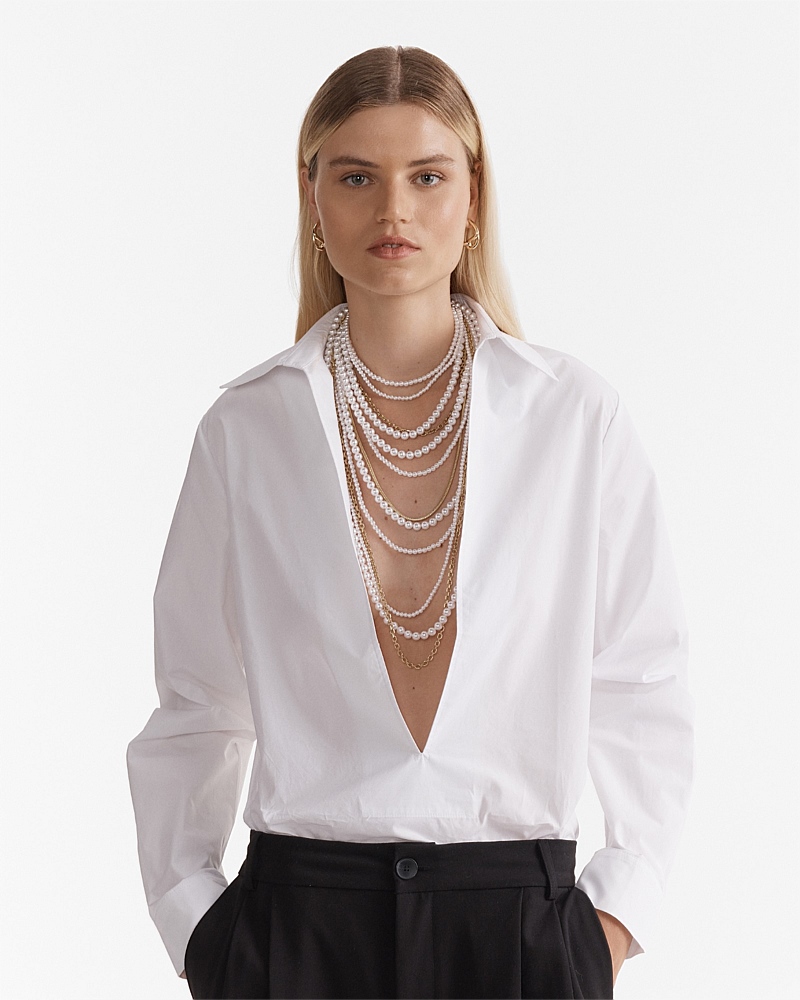 Nocturnal Pearl Necklace