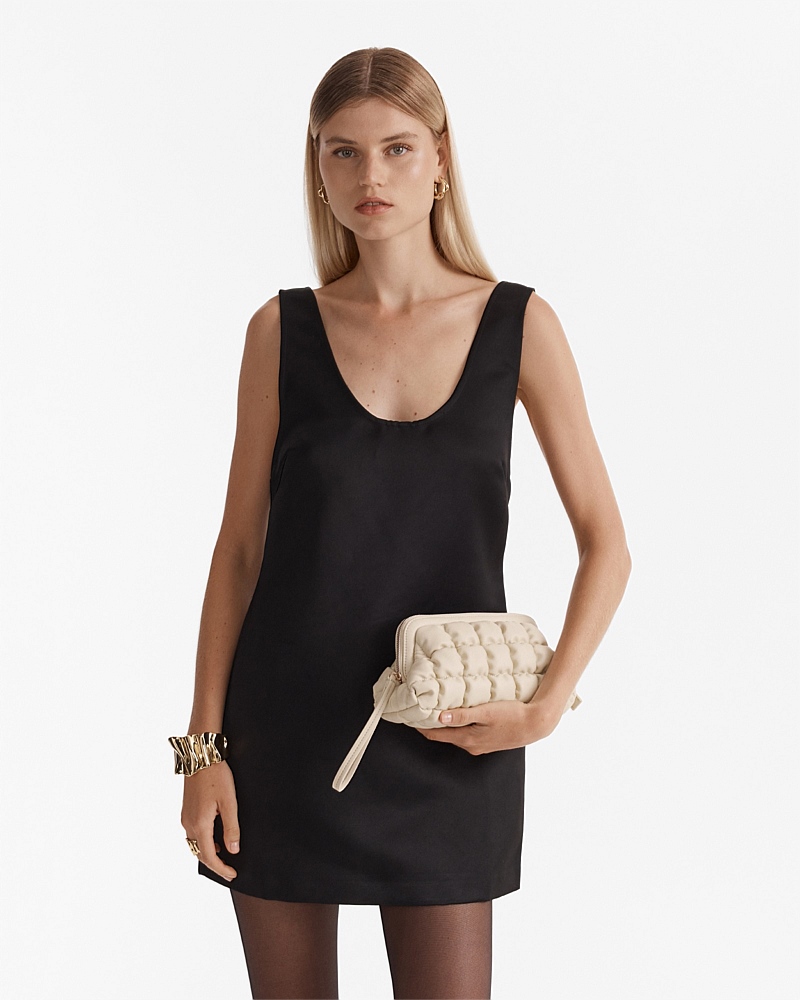Isadora Quilted Clutch Bag