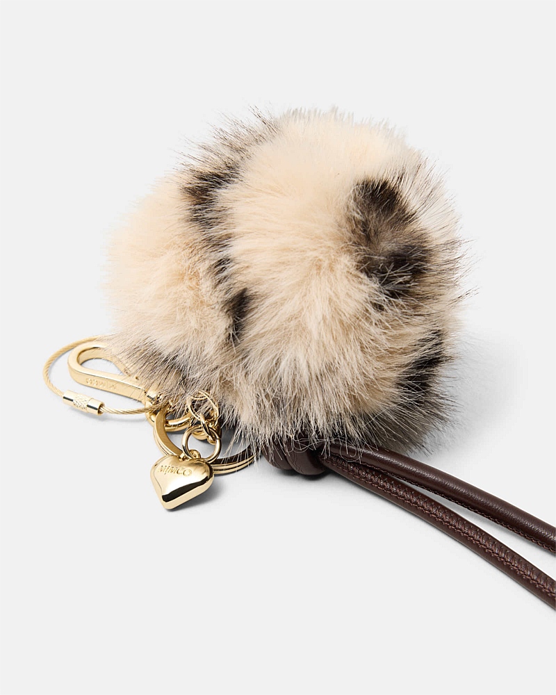 Fluffy Knot Bag Charm
