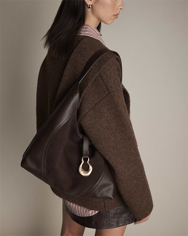 Shield Hobo Bag