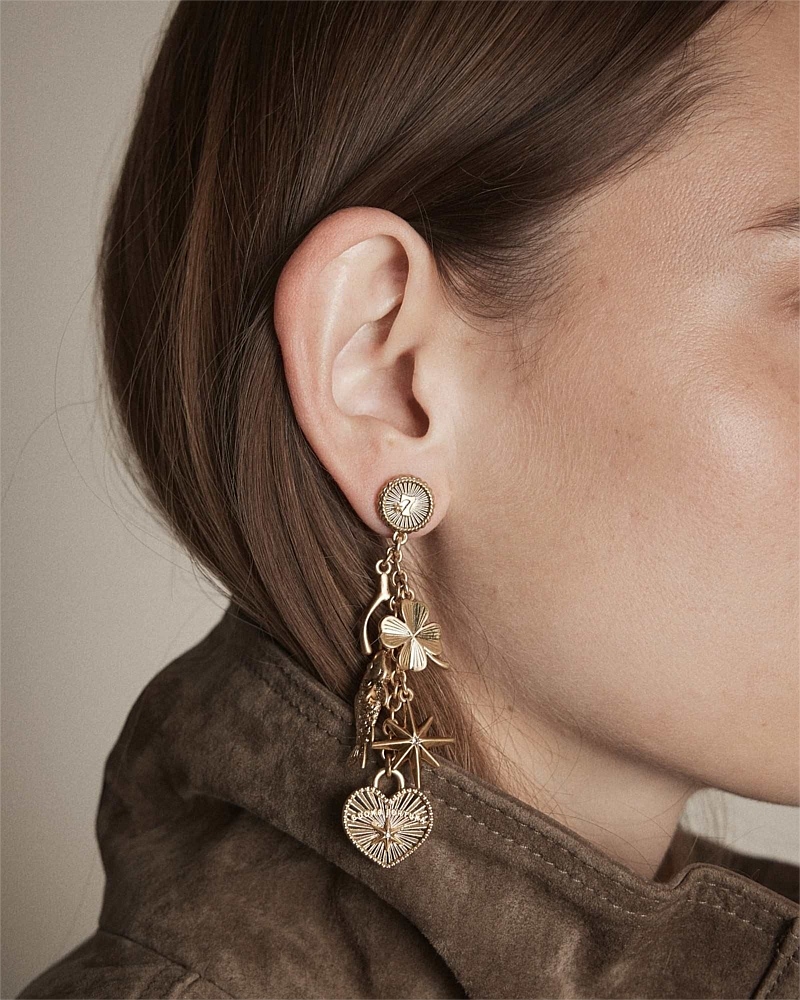 Fortuna Charm Earrings