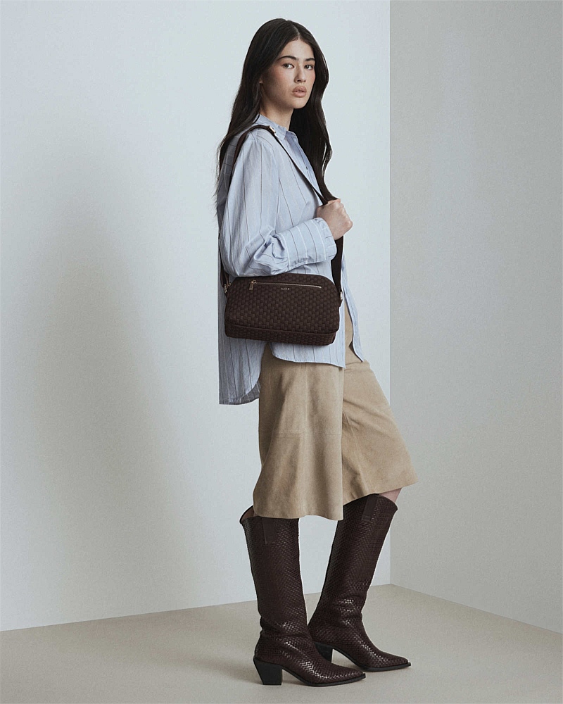 Squad Woven Crossbody Bag