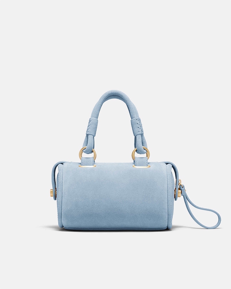 Turnlock Bowler Grab Crossbody Bag