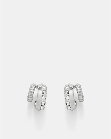 Melody Duo Hoop Earrings