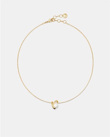 Cadence Pearl Omega Choker Necklace