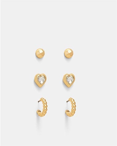 Discotheque Earrings Trio Set