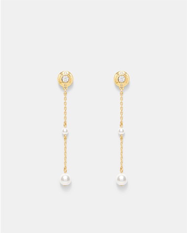 Enliven Pearl Drop Earrings