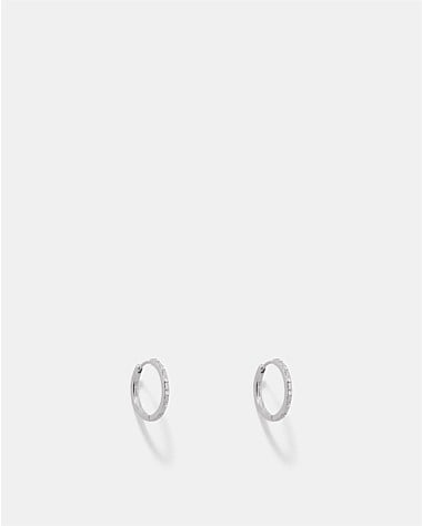 Vela Large Huggie Hoop Earrings