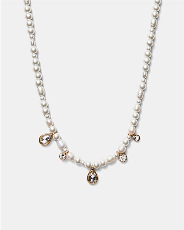 Bubbly Pearl Necklace