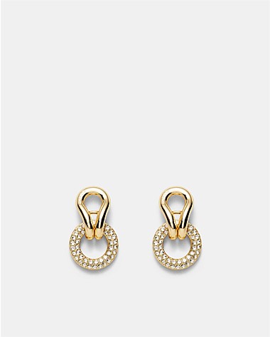 Lets Connect Hoop Earrings