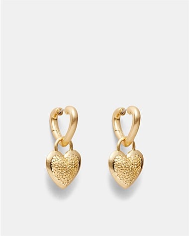 So Fetch Heart Drop Earrings