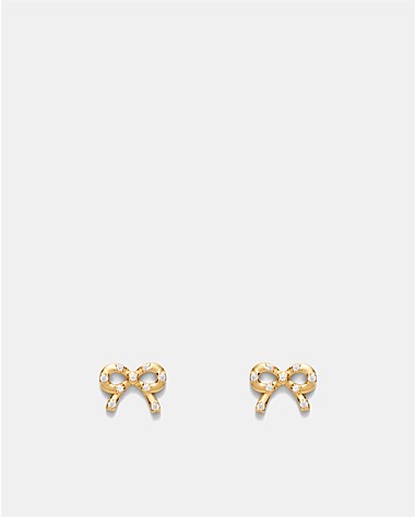 Baby Bow Stud Earrings