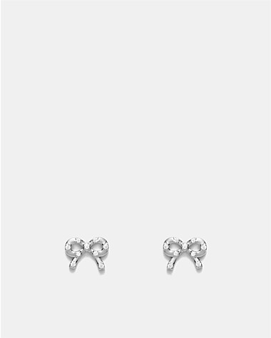 Baby Bow Stud Earrings