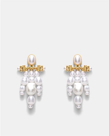 Goddess Pearl Earrings
