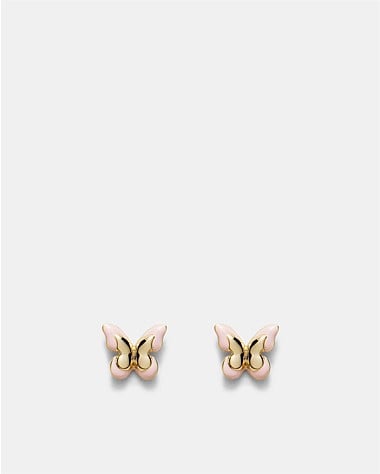 Butterfly Enamel Earrings