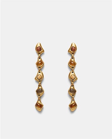 Pebble Drop Earrings