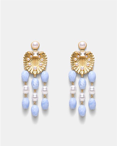 Undersea Charm Drop Earrings