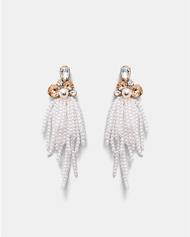 Gilded Fringe Earrings