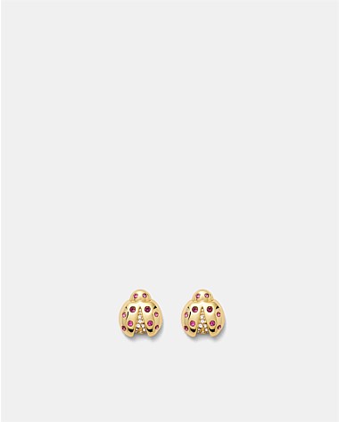 Lady Love Bug Stud Earrings