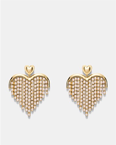 Enticing Heart Earrings