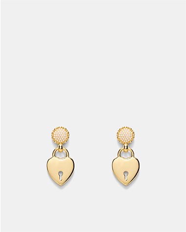 Locked In Love Earrings