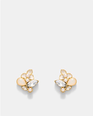 De Fleurs Stud Earrings