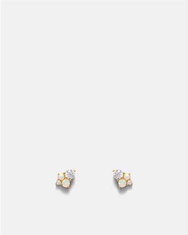 Opalescent Stud Earrings