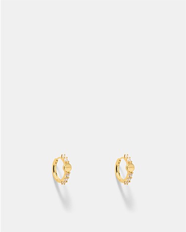 Nimbus Huggie Hoop Earrings