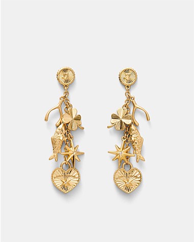 Fortuna Charm Earrings