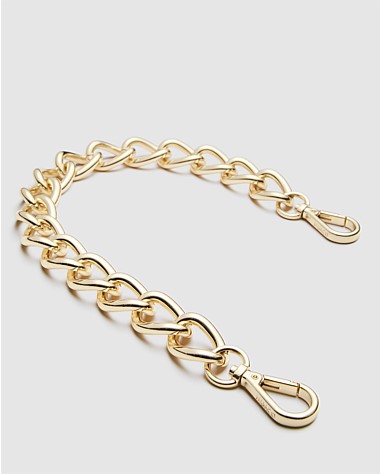 Gold handbag chain online strap