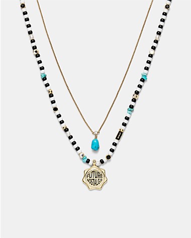 Mimco stellar deals duo necklace