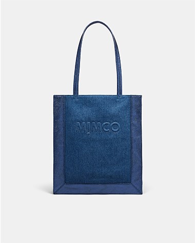 Denim Explore Tote Bag Bags Mimco