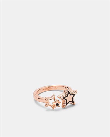 Mimco rose clearance gold ring