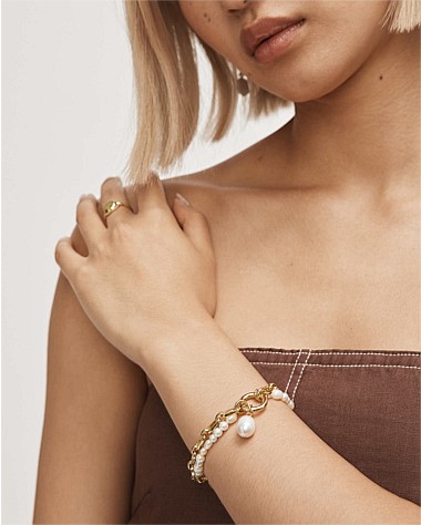 Unisex Adjustable Tahitian Black Pearl Bracelet in Gold – Maui Divers  Jewelry