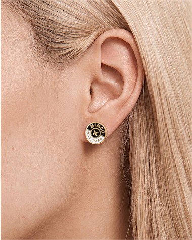 Mimco black sale earrings