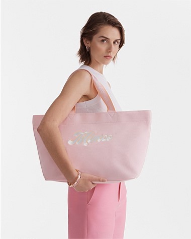 Sweet Pink Miami Tote Bag Tote Bags Mimco