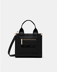 Mimco black 2025 tote bag