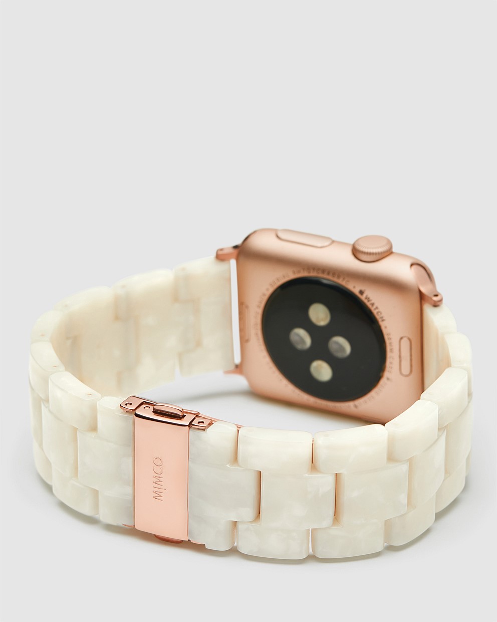 Mimco rose gold online watch