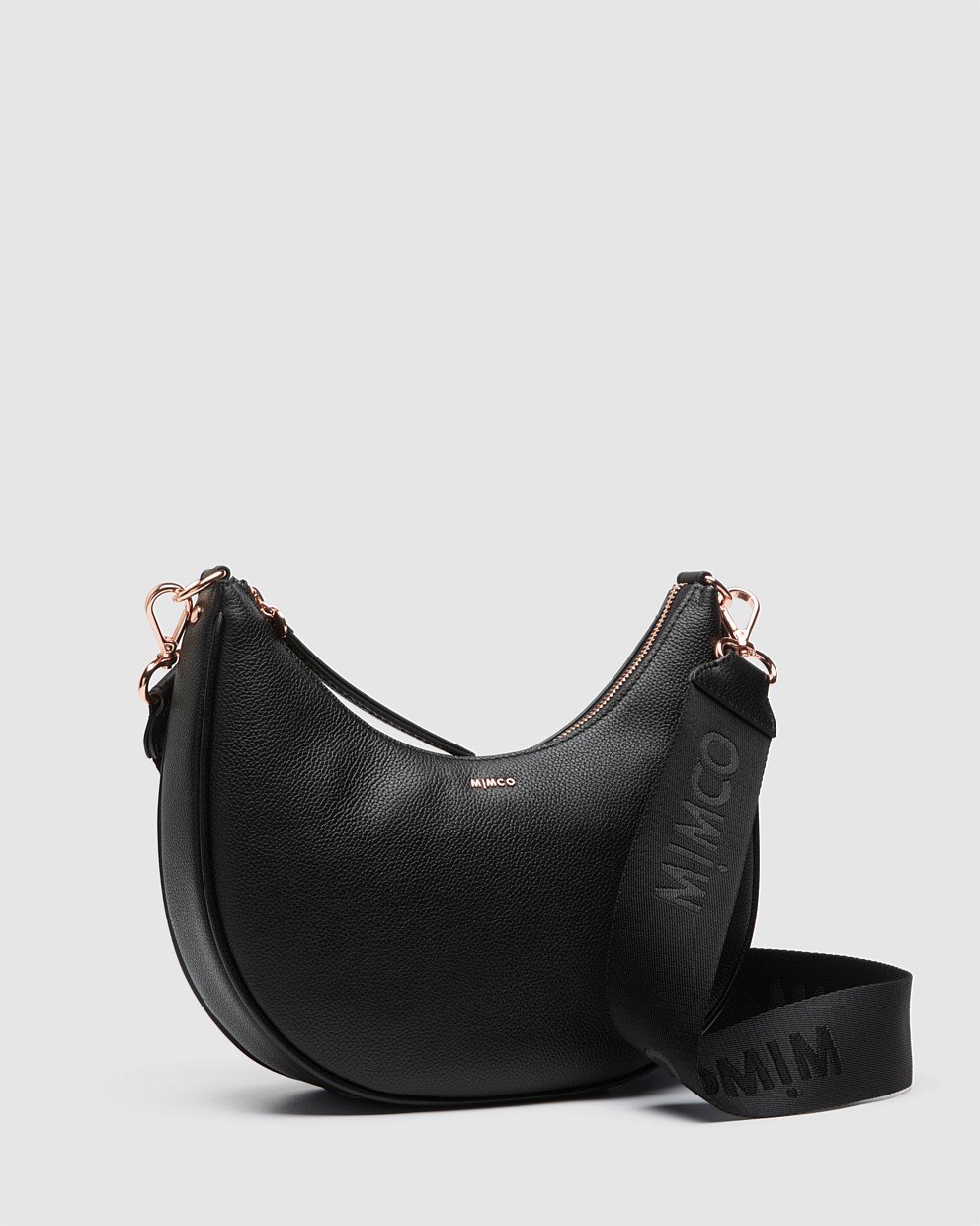 Mimco black sale shoulder bag