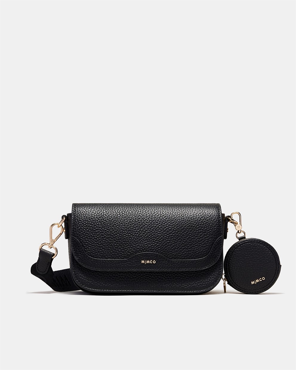 Mimco black 2024 bag