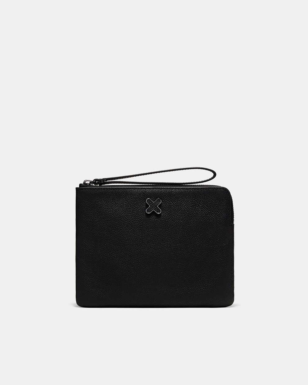 Mimco black online pouch