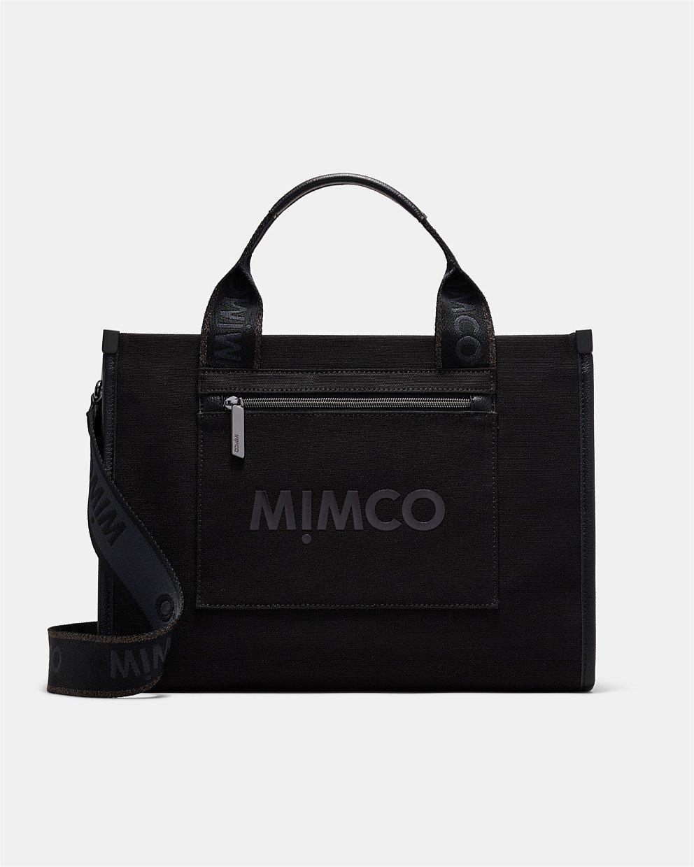 Mimco black 2025 tote bag