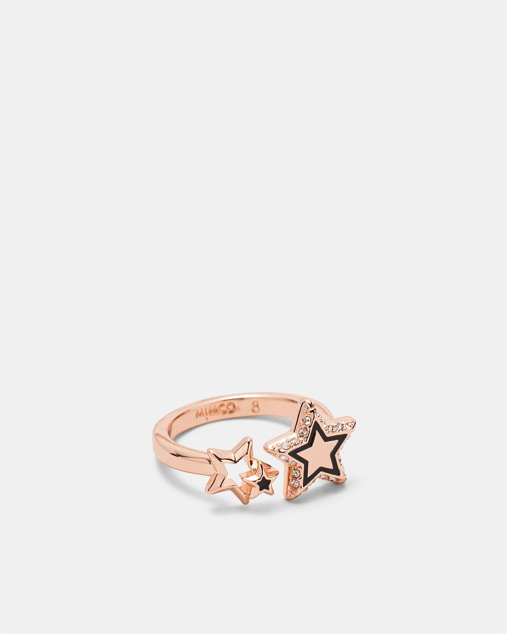 Mimco rose deals gold ring