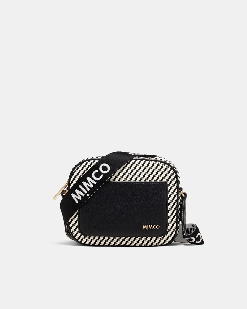 Black White Northcote Camera Crossbody Bag - Crossbody Bags