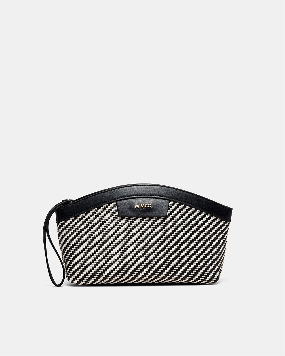 Mimco black clutch sale