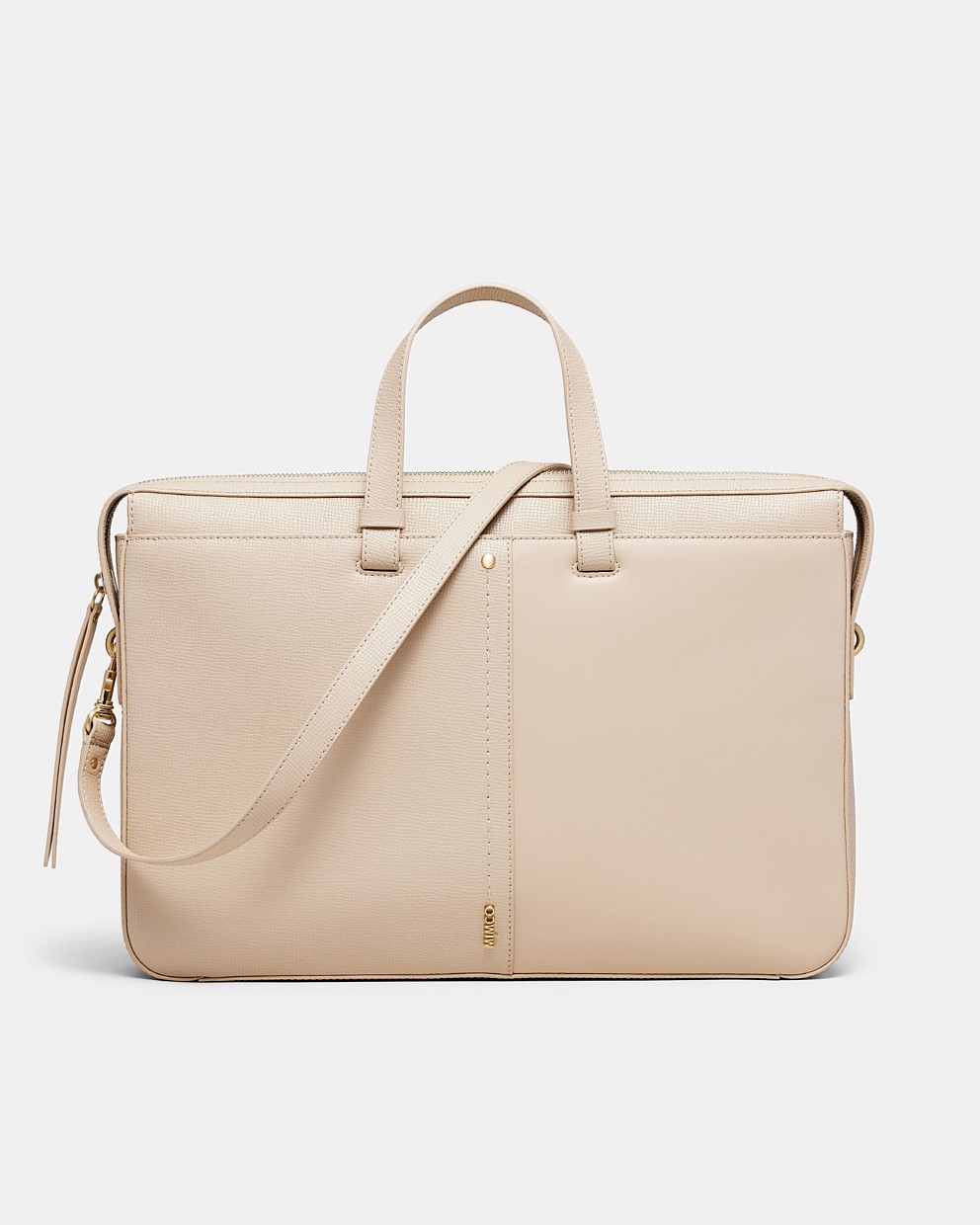 Mimco Laptop Sand Metro Laptop Bag Work Bags Mimco